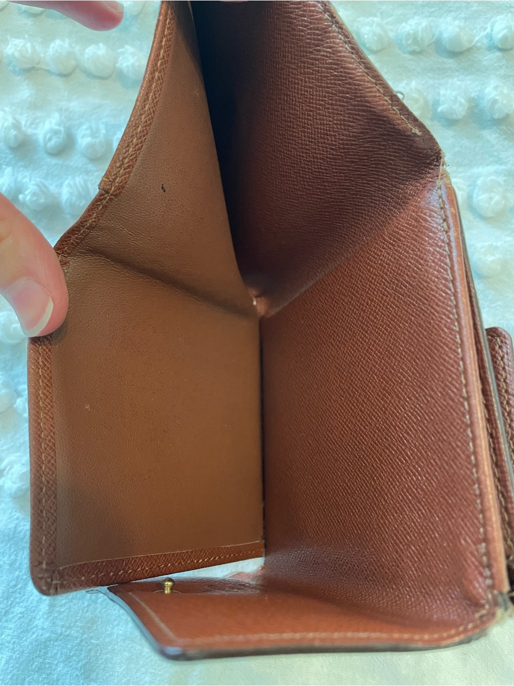 Vintage Louis Vuitton Monogram Elise Trifold Compact Wallet - Picture 8 of 10